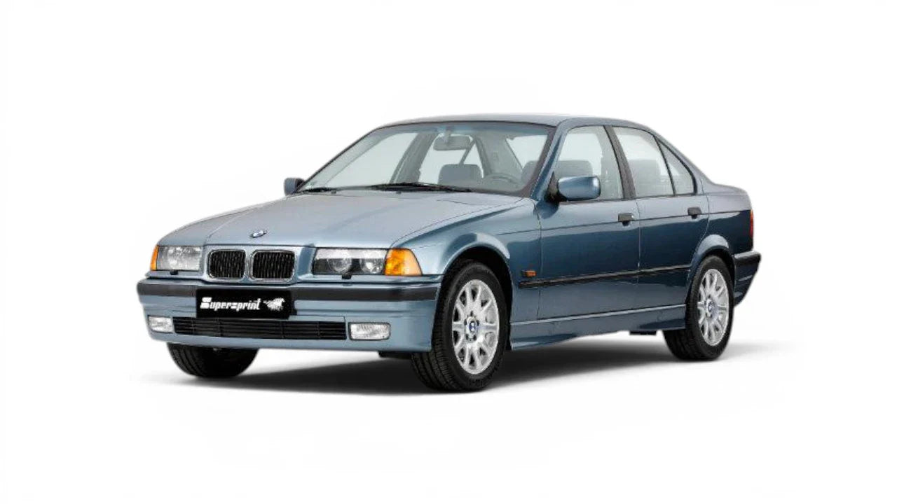 BMW 3 Series E36 1990-1998 aftermarket styling parts, grilles, emblems, carbon fiber parts, spoilers, diffusers, and exterior accessories