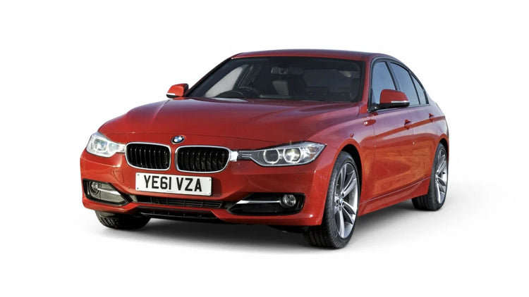 BMW 3 Series Sedan F30 2011-2014 aftermarket styling parts, grilles, emblems, carbon fiber parts, spoilers, diffusers, and exterior accessories