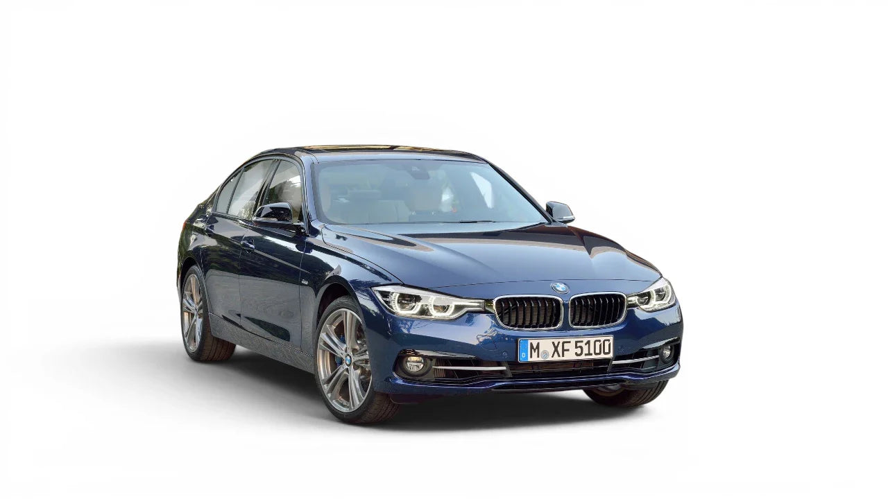 BMW 3 Series Sedan F30 LCI 2015-2019 aftermarket styling parts, grilles, emblems, carbon fiber parts, spoilers, diffusers, and exterior accessories