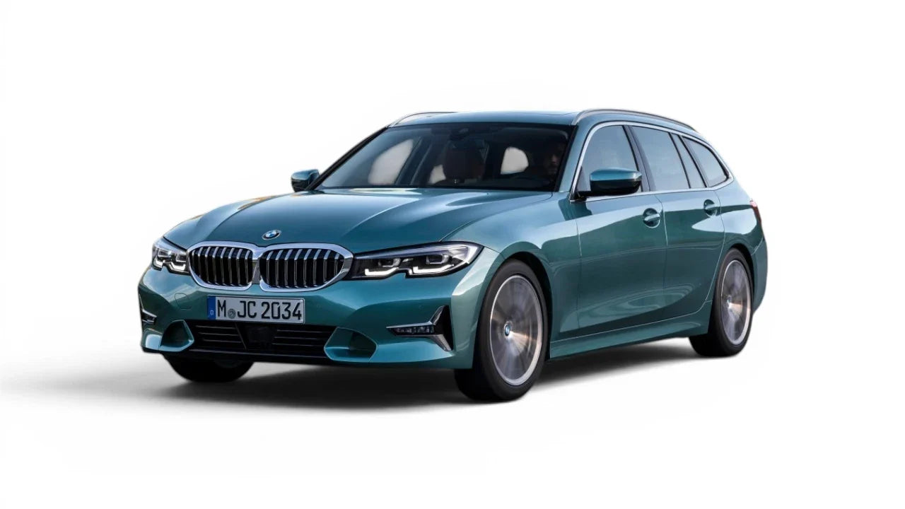 BMW 3 Series Touring G21 2019-2022 aftermarket styling parts, grilles, emblems, carbon fiber parts, spoilers, diffusers, and exterior accessories