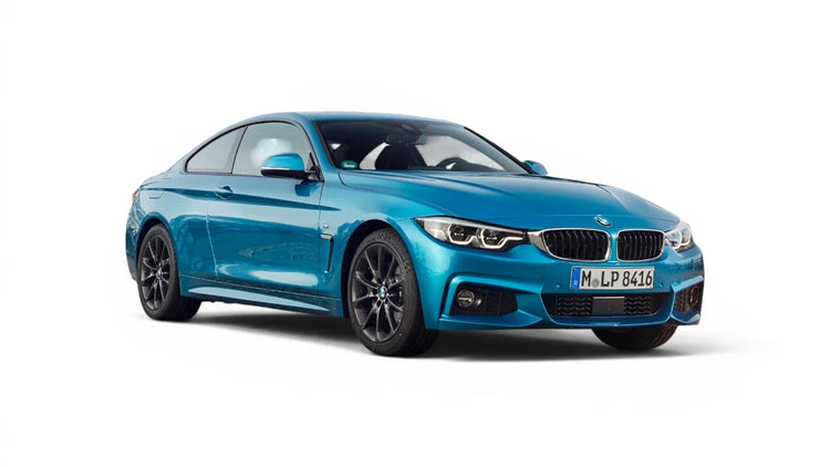 BMW 4 Series Coupe F32 2013-2019 aftermarket styling parts, grilles, emblems, carbon fiber parts, spoilers, diffusers, and exterior accessories