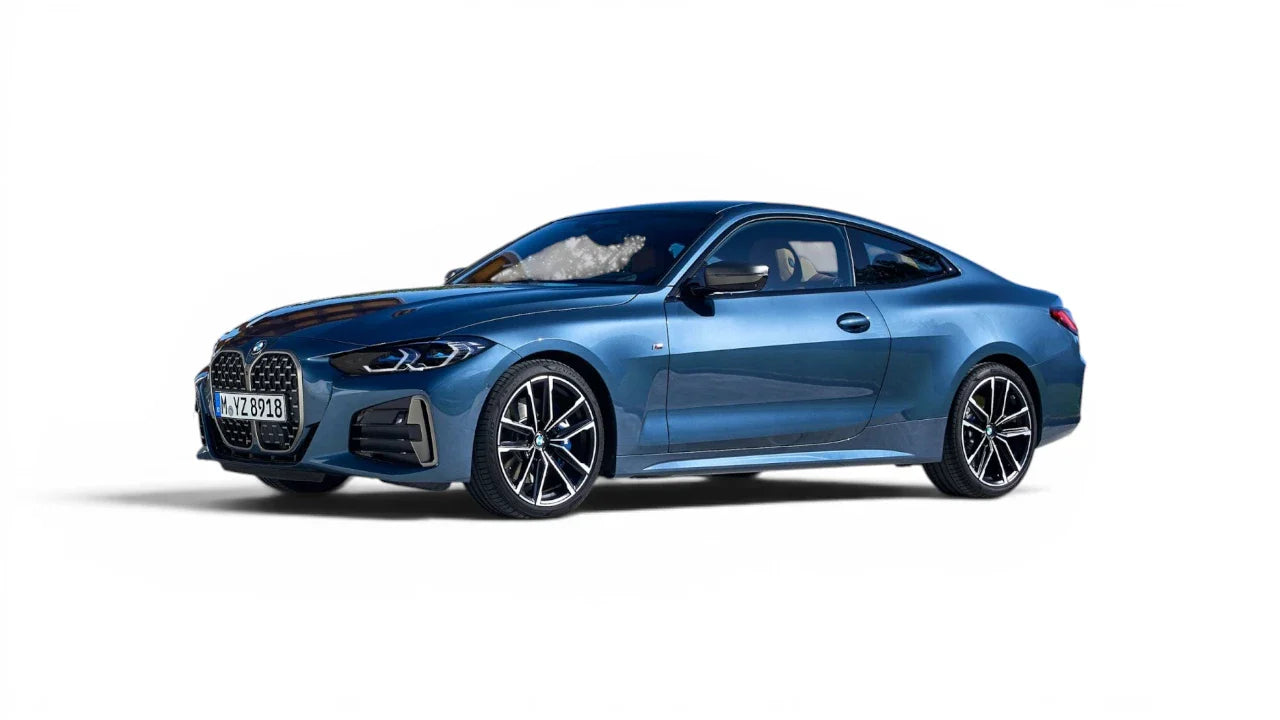 BMW 4 Series Coupe G22 2020-2027 aftermarket styling parts, grilles, emblems, carbon fiber parts, spoilers, diffusers, and exterior accessories