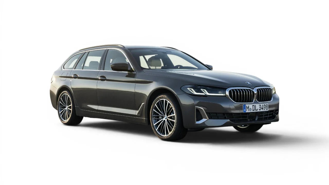 BMW 5 Series Touring G31 LCI 2020-2023 aftermarket styling parts, grilles, emblems, carbon fiber parts, spoilers, diffusers, and exterior accessories
