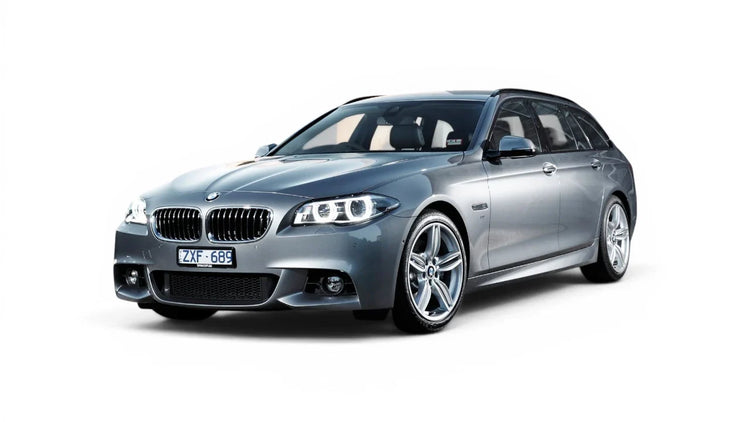 BMW 5 Series Touring F11 LCI 2015-2017 aftermarket styling parts, grilles, emblems, carbon fiber parts, spoilers, diffusers, and exterior accessories