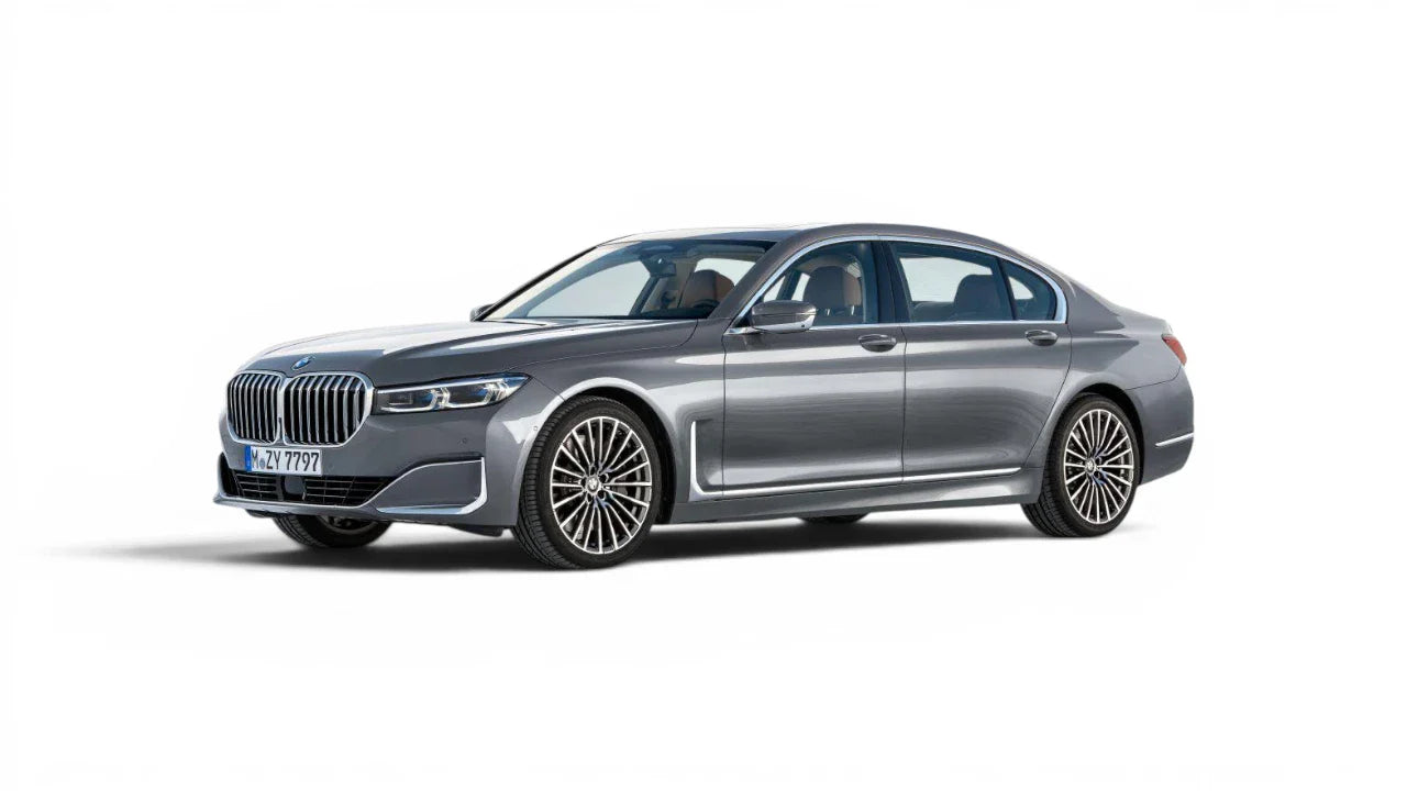 BMW 7 Series G12 LCI 2019-2022 aftermarket styling parts, grilles, emblems, carbon fiber parts, spoilers, diffusers, and exterior accessories
