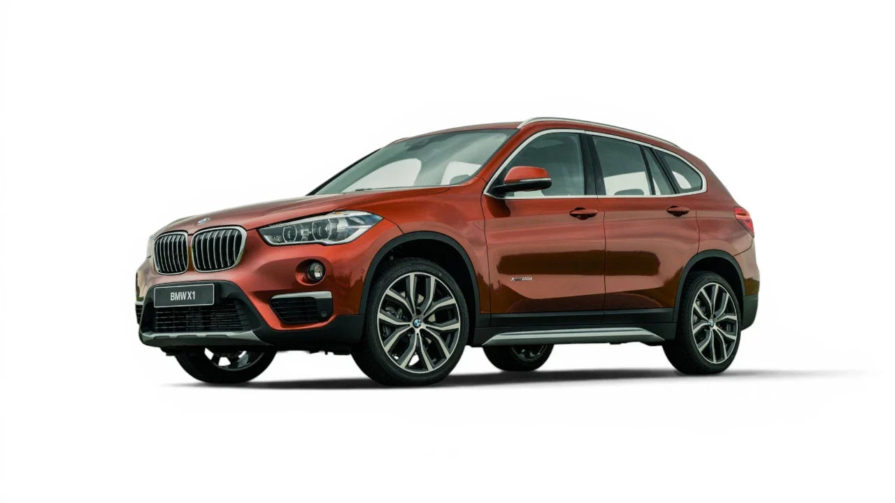BMW X1 F48 2015-2019 aftermarket styling parts, grilles, emblems, carbon fiber parts, spoilers, diffusers, and exterior accessories