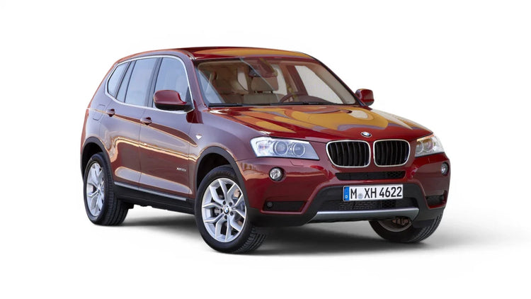 BMW X3 SUV F25 2011-2014 aftermarket styling parts, grilles, emblems, carbon fiber parts, spoilers, diffusers, and exterior accessories