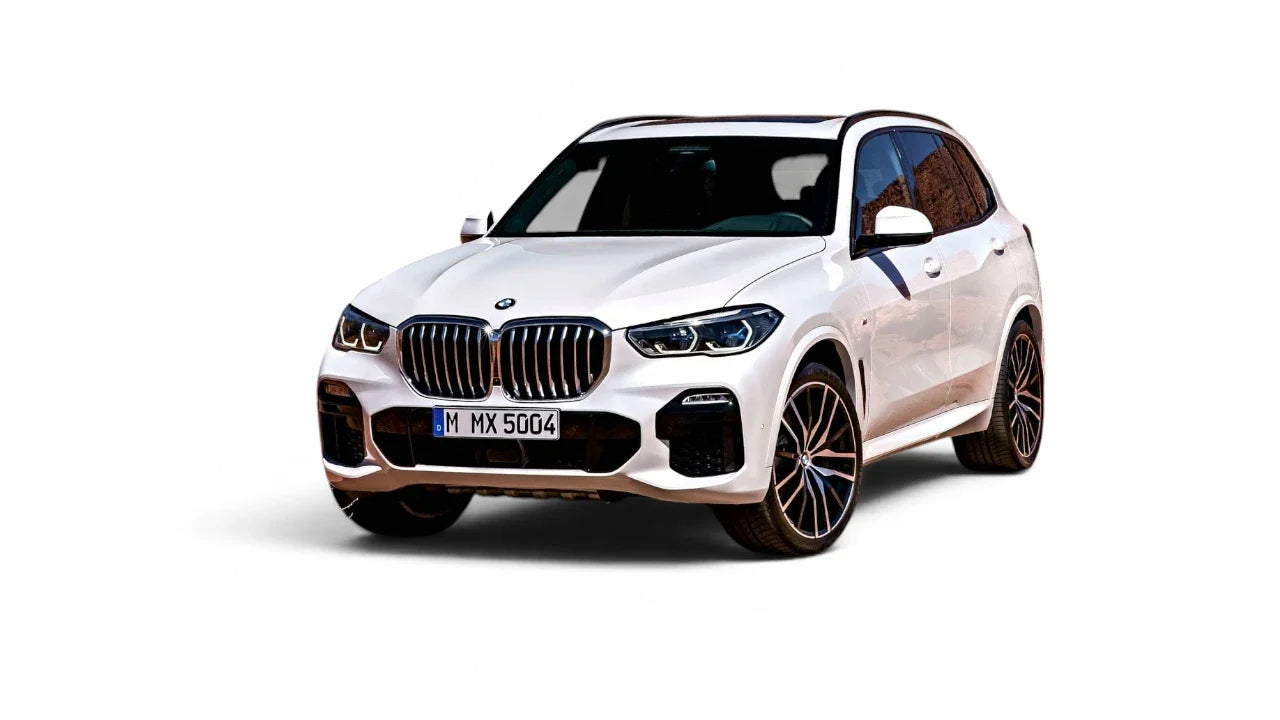 BMW X5 G05 2018-2022 aftermarket styling parts, grilles, emblems, carbon fiber parts, spoilers, diffusers, and exterior accessories