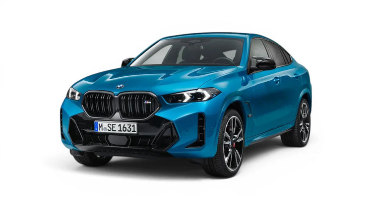 BMW X6 G06 LCI 2024-2027 aftermarket styling parts, grilles, emblems, carbon fiber parts, spoilers, diffusers, and exterior accessories