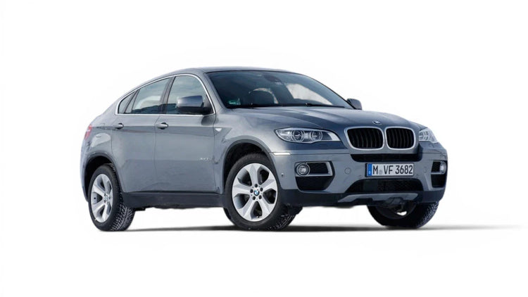 BMW X6 E71 LCI 2012-2015 aftermarket styling parts, grilles, emblems, carbon fiber parts, spoilers, diffusers, and exterior accessories