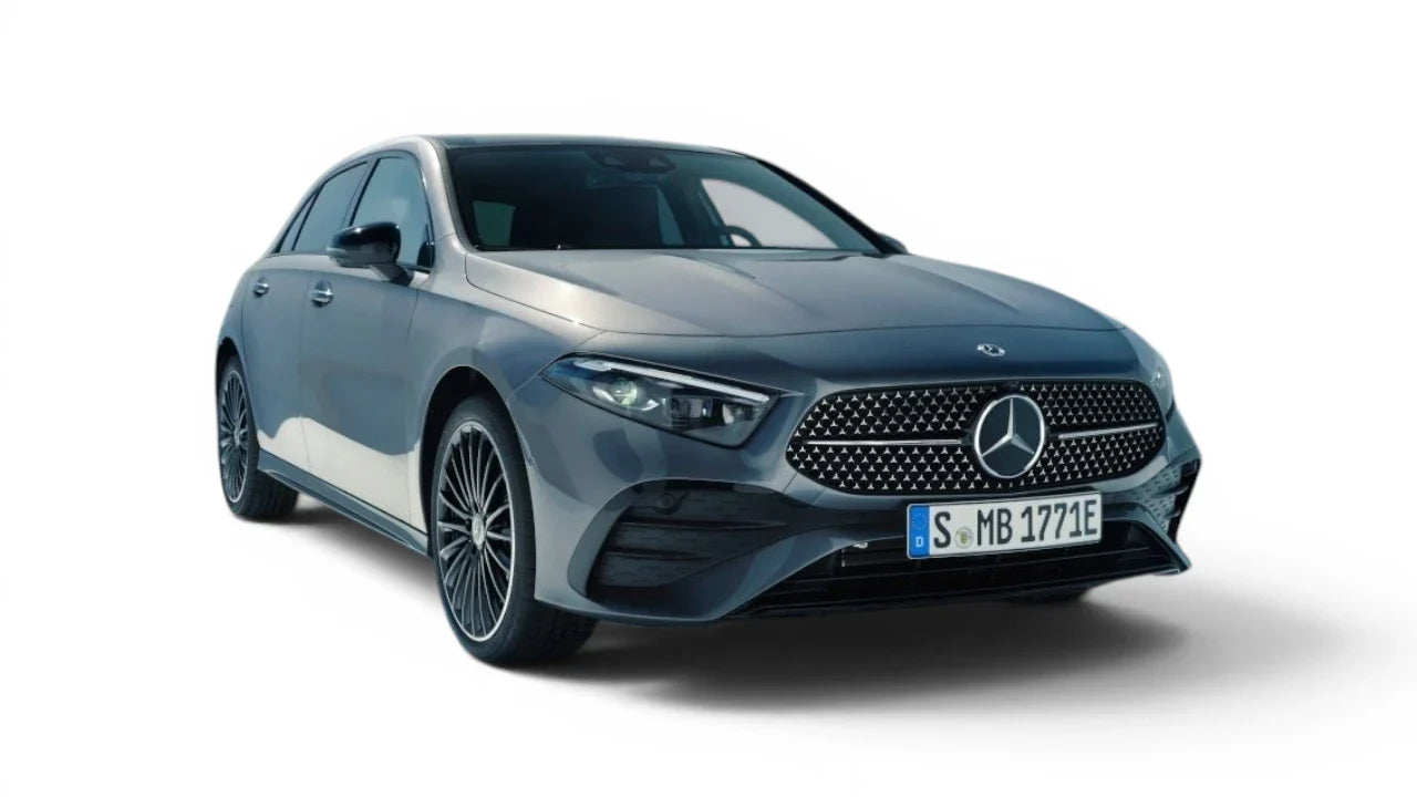 Mercedes-Benz A-Class W177 Facelift 2023-2027 aftermarket styling parts, grilles, emblems, carbon fiber parts, spoilers, diffusers, and exterior accessories