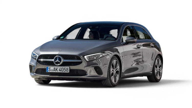 Mercedes-Benz A-Class W177 2018-2022 aftermarket styling parts, grilles, emblems, carbon fiber parts, spoilers, diffusers, and exterior accessories
