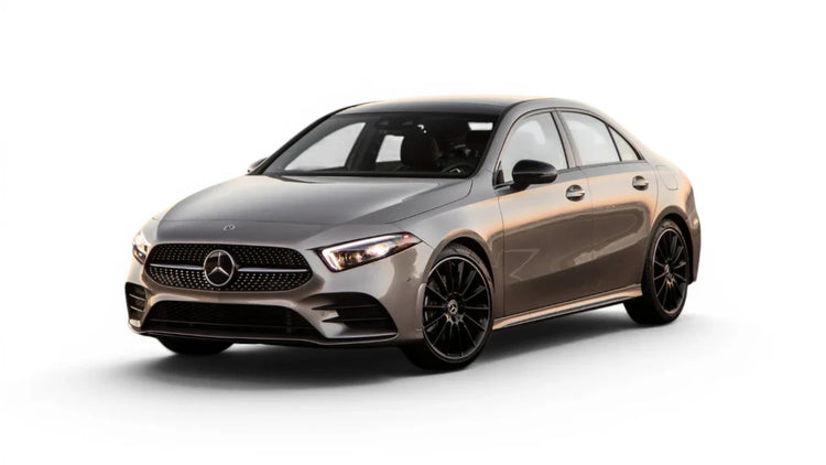 Mercedes-Benz A-Class Sedan V177 2018-2022 aftermarket styling parts, grilles, emblems, carbon fiber parts, spoilers, diffusers, and exterior accessories