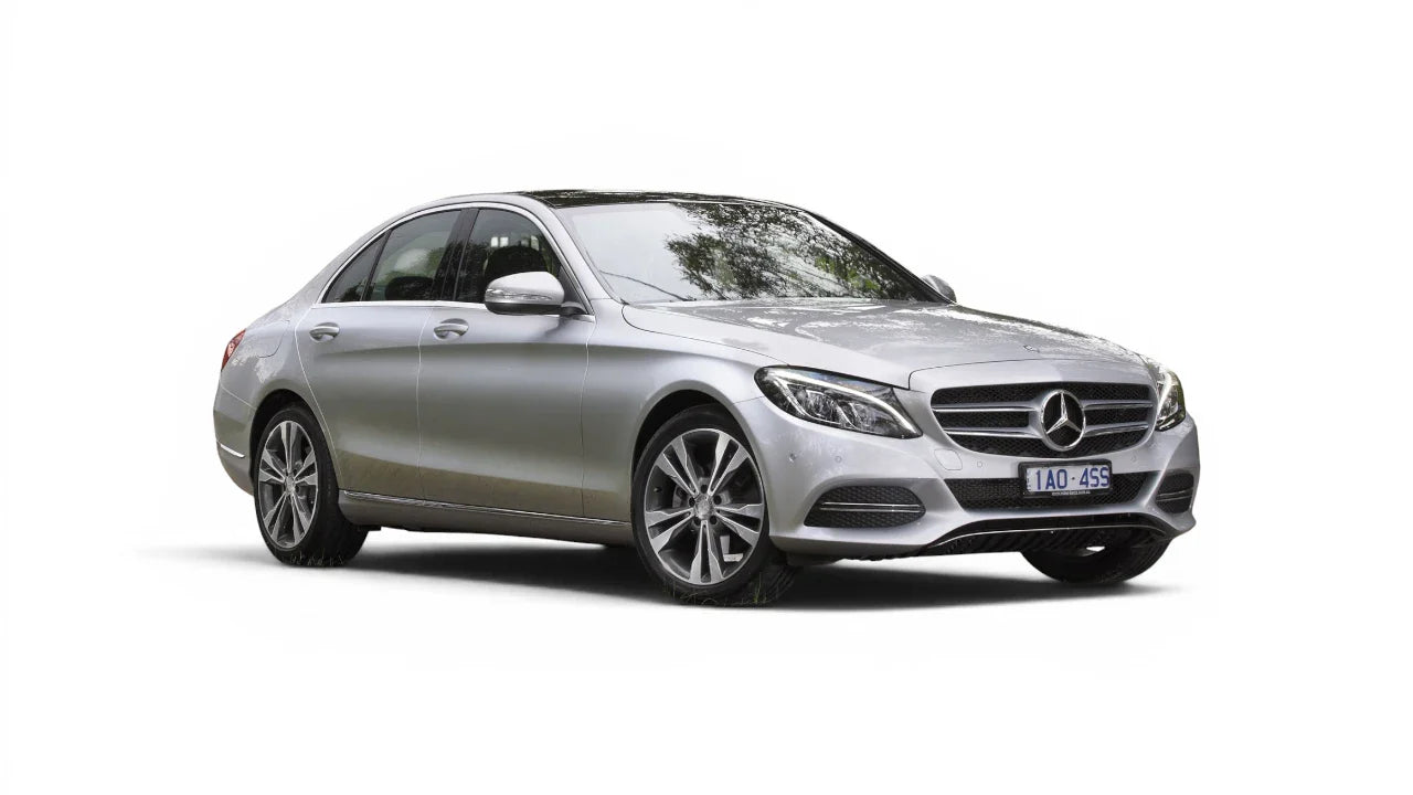 Mercedes-Benz C-Class W205 2014-2018 aftermarket styling parts, grilles, emblems, carbon fiber parts, spoilers, diffusers, and exterior accessories