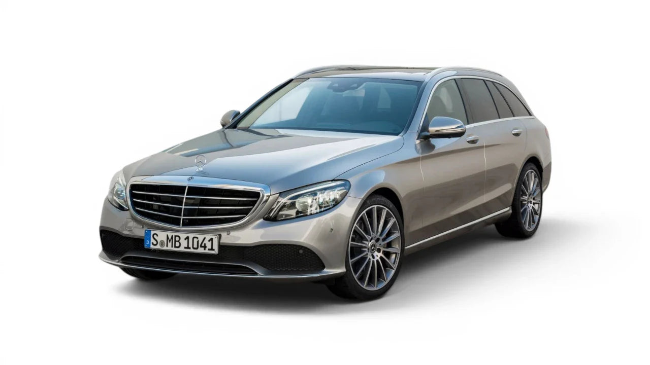 Mercedes-Benz C-Class T-Modell S205 Facelift 2018-2020 aftermarket styling parts, grilles, emblems, carbon fiber parts, spoilers, diffusers, and exterior accessories