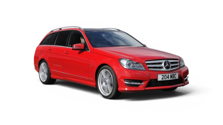 Mercedes-Benz C-Class T-Modell S204 2007-2014 aftermarket styling parts, grilles, emblems, carbon fiber parts, spoilers, diffusers, and exterior accessories