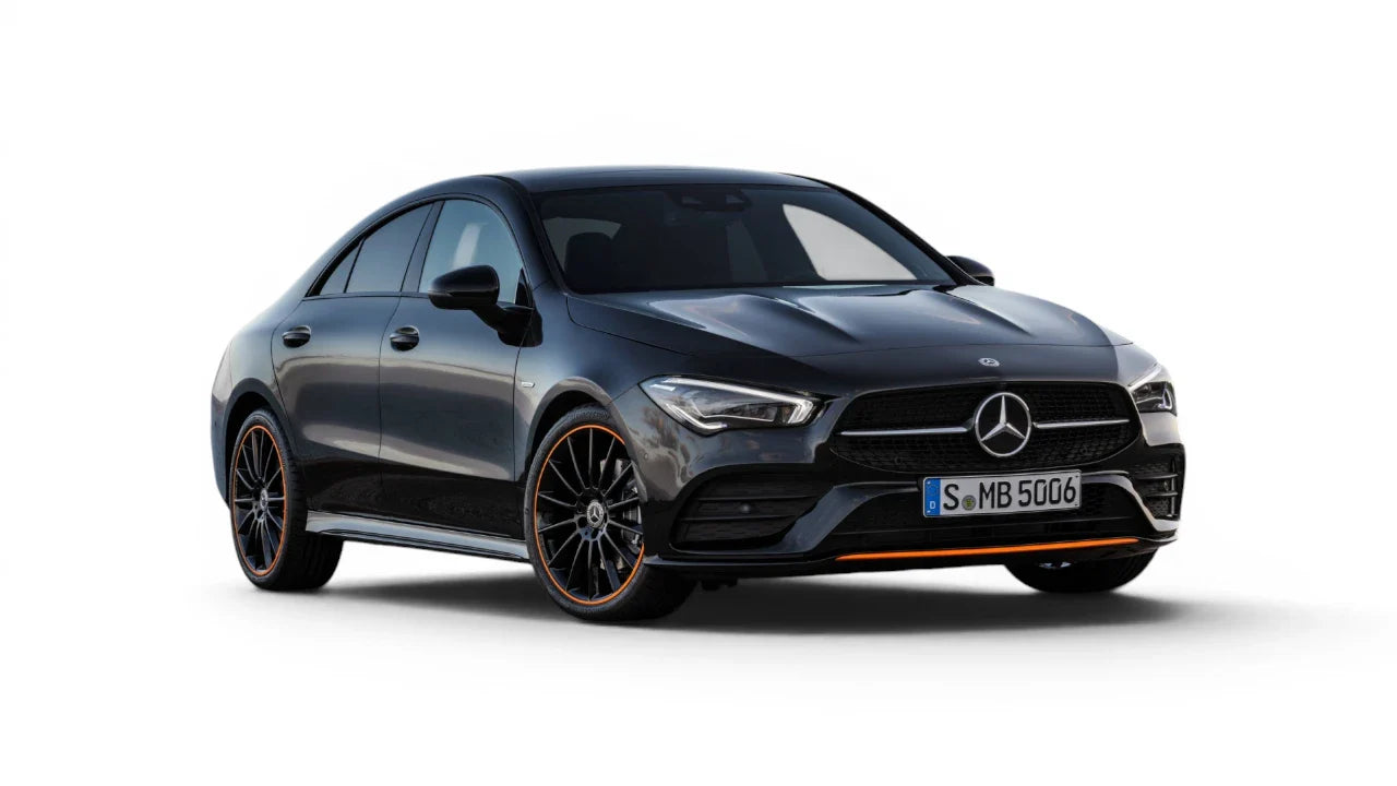 Mercedes-Benz CLA Sedan C118 2019-2023 aftermarket styling parts, grilles, emblems, carbon fiber parts, spoilers, diffusers, and exterior accessories