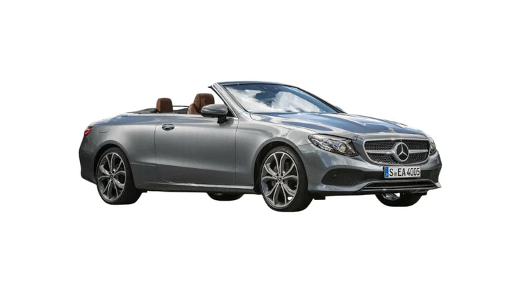 Mercedes-Benz E-Class Cabrio A238 2017-2019 aftermarket styling parts, grilles, emblems, carbon fiber parts, spoilers, diffusers, and exterior accessories