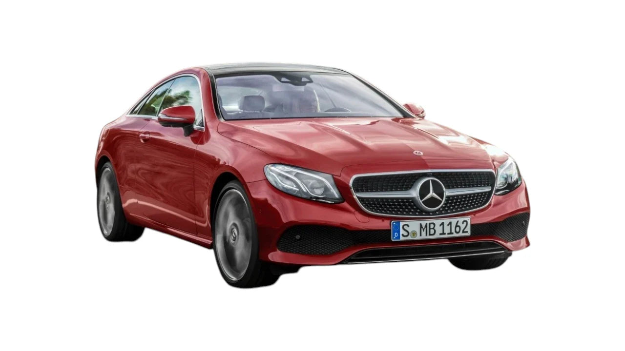 Mercedes-Benz E-Class Coupe C238 2016-2019 aftermarket styling parts, grilles, emblems, carbon fiber parts, spoilers, diffusers, and exterior accessories