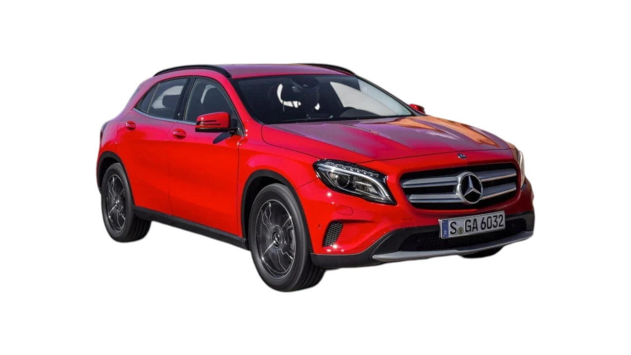Mercedes-Benz GLA SUV X156 2014-2016 aftermarket styling parts, grilles, emblems, carbon fiber parts, spoilers, diffusers, and exterior accessories