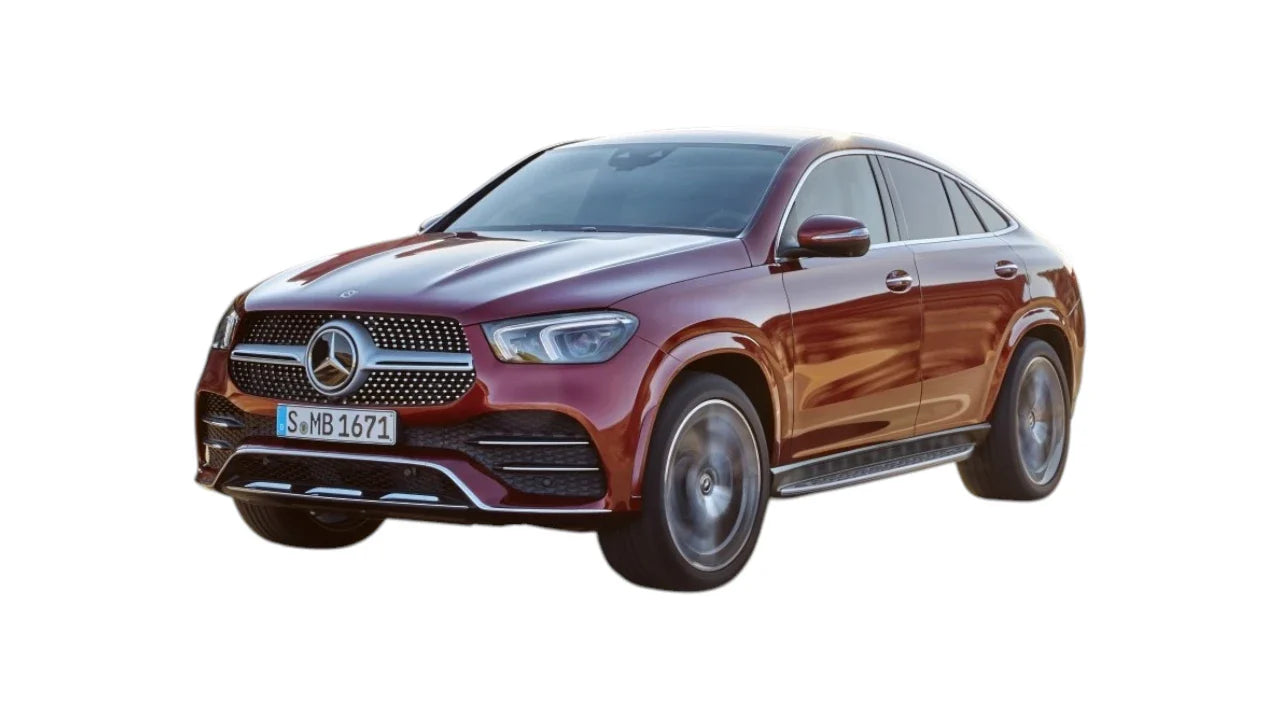 Mercedes-Benz GLE Coupe C167 2019-2027 aftermarket styling parts, grilles, emblems, carbon fiber parts, spoilers, diffusers, and exterior accessories