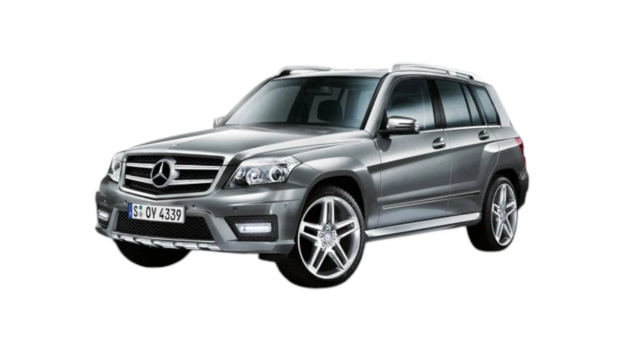 Mercedes-Benz GLK SUV X204 Facelift 2013-2015 aftermarket styling parts, grilles, emblems, carbon fiber parts, bumpers, spoilers, and exterior accessories