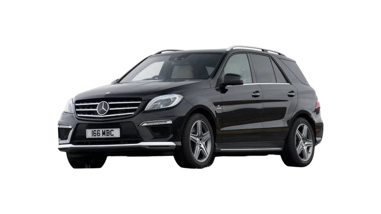 Mercedes-Benz M-Class W166 2012-2015 aftermarket styling parts, grilles, emblems, carbon fiber parts, spoilers, diffusers, and exterior accessories