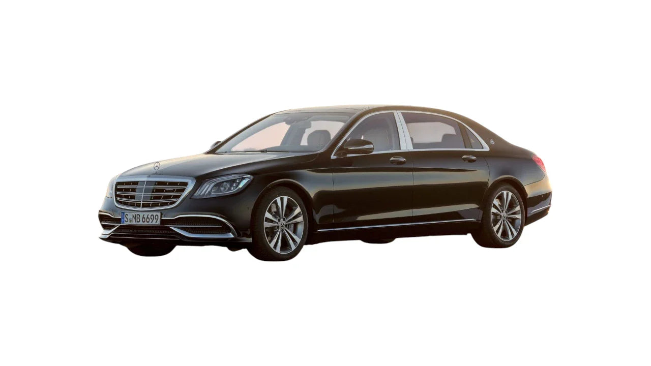Mercedes-Maybach S-Class X222 Facelift 2017-2020 aftermarket styling parts, grilles, emblems, carbon fiber parts, spoilers, diffusers, and exterior accessories
