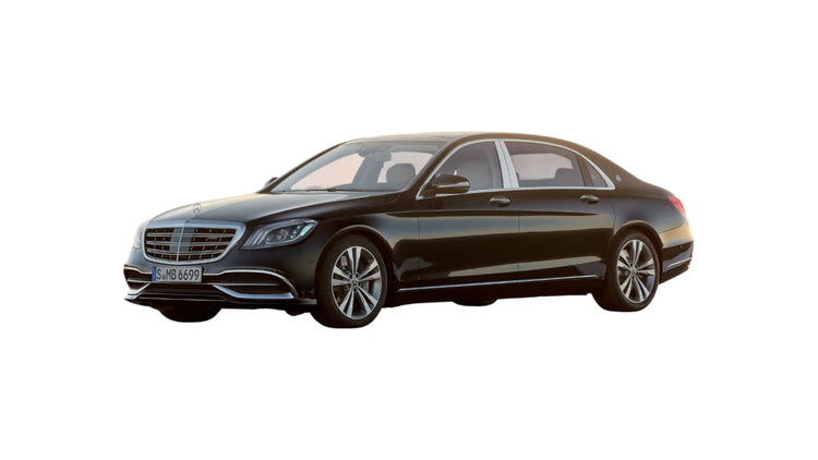 Mercedes-Maybach S-Class X222 Facelift 2017-2020 aftermarket styling parts, grilles, emblems, carbon fiber parts, spoilers, diffusers, and exterior accessories