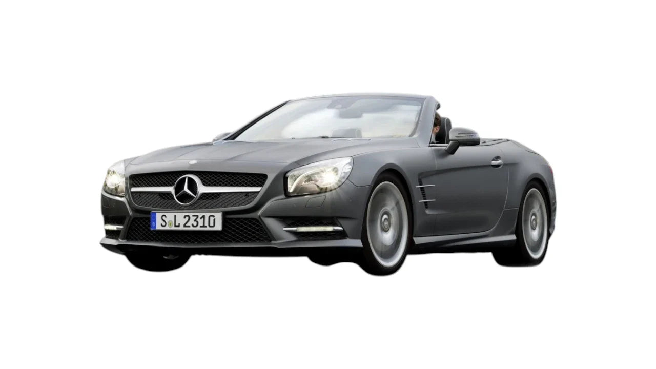 Mercedes-Benz SL-Class R231 2012-2016 aftermarket styling parts, grilles, emblems, carbon fiber parts, spoilers, diffusers, and exterior accessories