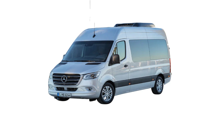 Mercedes-Benz Sprinter III 907 910 2019-2027 aftermarket styling parts, grilles, emblems, bumpers, lighting upgrades, and exterior accessories