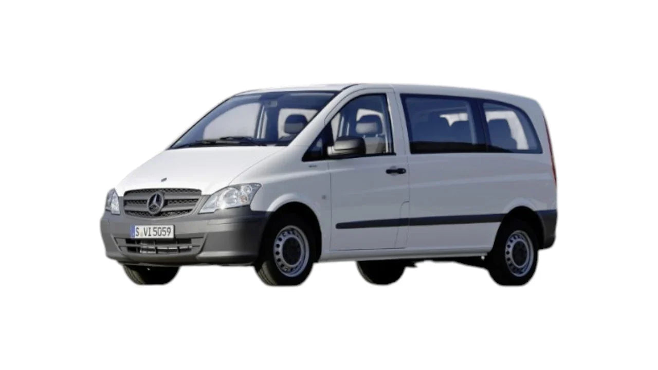 Mercedes-Benz V-Class Vito W639 2003-2014 aftermarket styling parts, grilles, emblems, bumpers, lighting upgrades, and exterior accessories