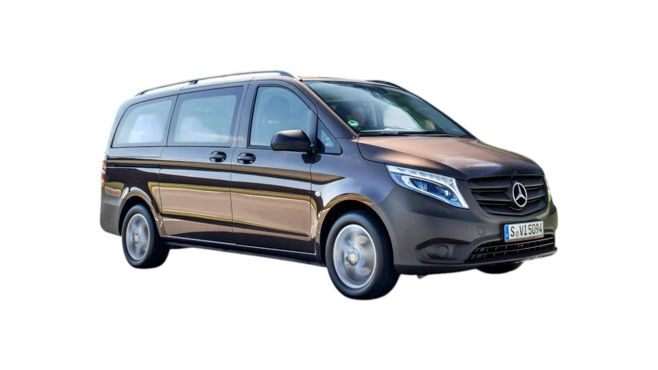 Mercedes-Benz Vito III 2014-2023 aftermarket styling parts, grilles, emblems, bumpers, lighting upgrades, and exterior accessories