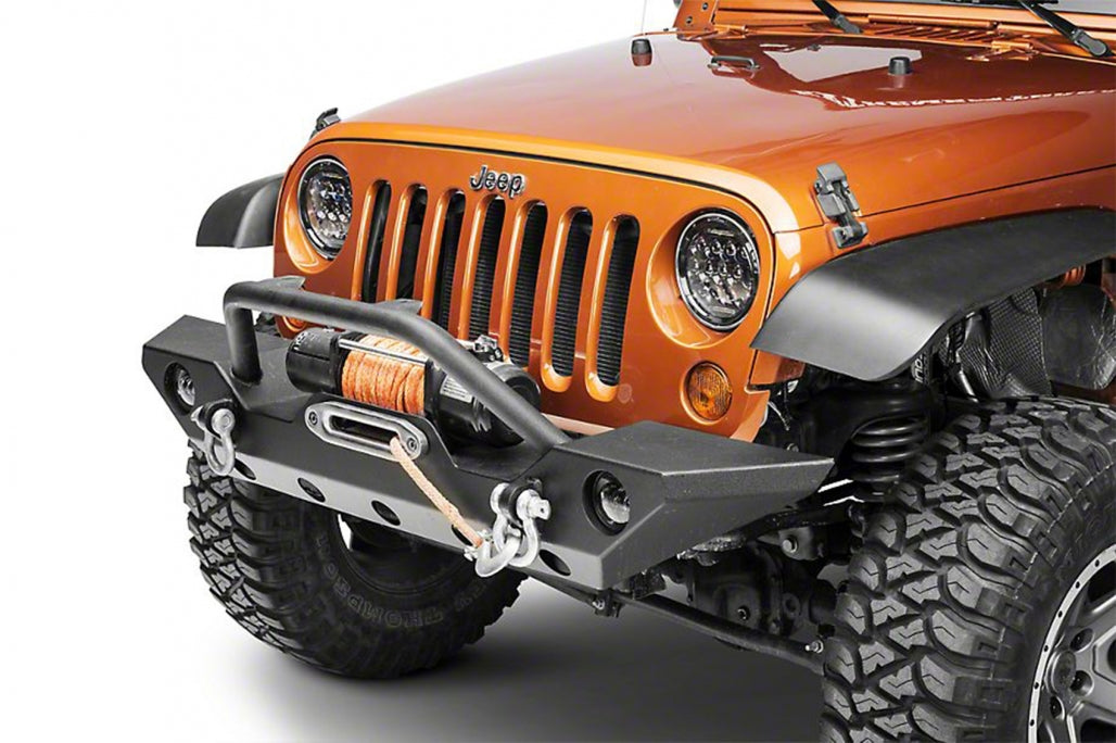 7 Inch CREE LED Headlights Amber Halo DRL for Jeep Wrangler TJ & JK (1997–2018)