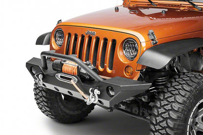 7 Inch CREE LED Headlights Amber Halo DRL for Jeep Wrangler TJ & JK (1997–2018)