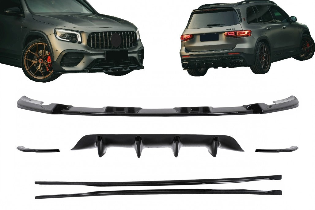 Aero Body Kit Black Design for Mercedes GLB X247 (2019–2023)