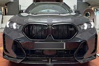 Aero Body Kit Black Knight Design Piano Black for BMW X6 G06 LCI M-Sport (2024-Up)