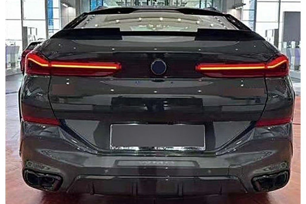 Aero Body Kit Black Knight Design Piano Black for BMW X6 G06 LCI M-Sport (2024-Up)