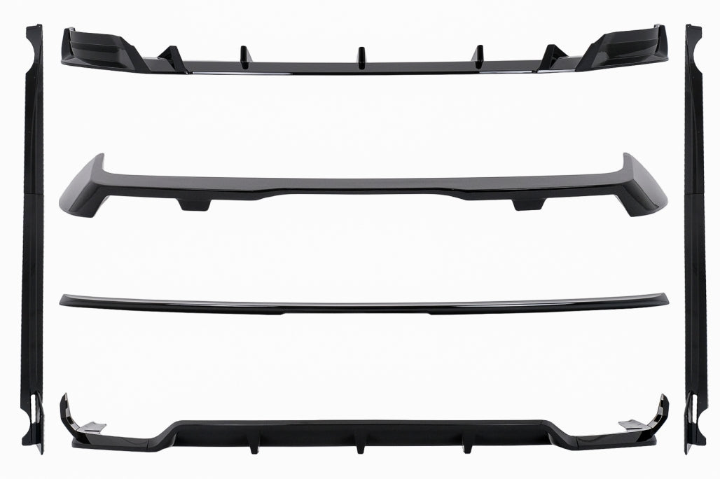 Aero Body Kit Black Knight Design Piano Black for BMW X7 G07 LCI M-Tech (2023-Up)