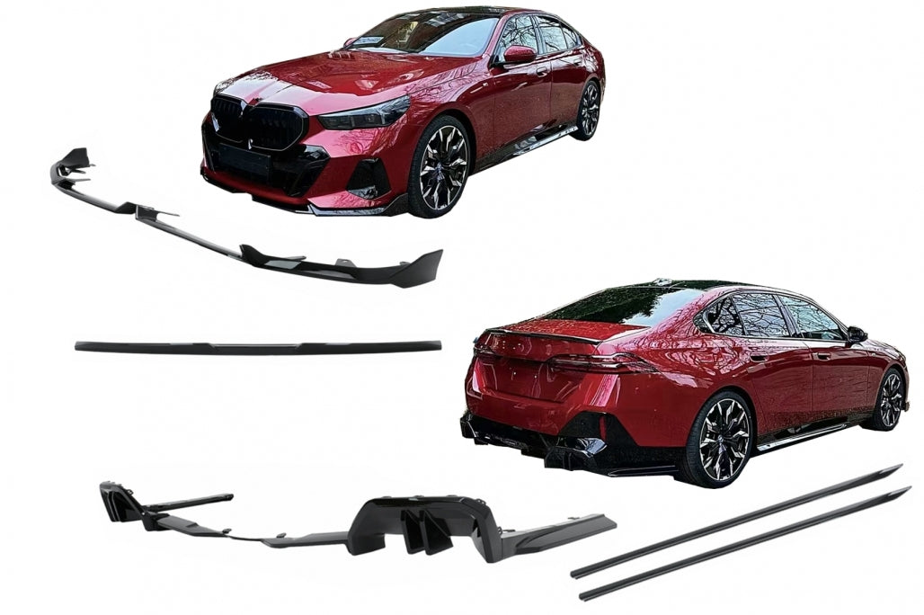 Aero Body Kit Black Knight Piano Black for BMW 5 Series G60  i5 G60 M-Tech (2023+)