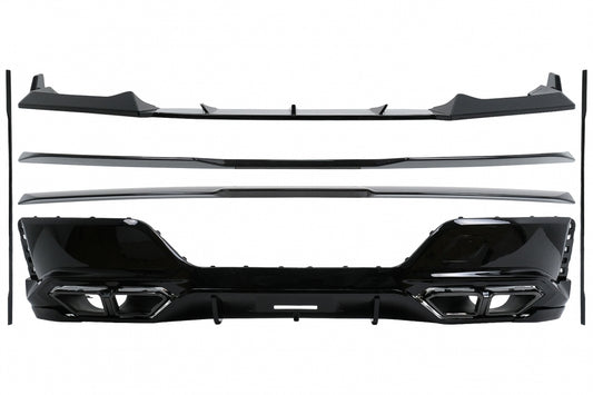Aero Body Kit Black Knight Piano Black for BMW 7 Series G70 M-Tech (2022-Up)