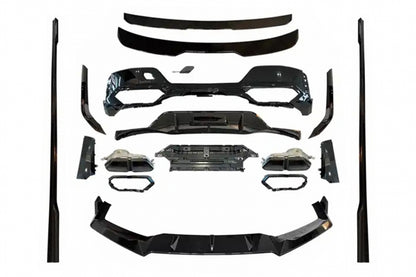 Aero Body Kit Black Knight Piano Black for BMW 7 Series G70 M-Tech (2022-Up)