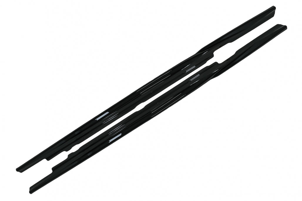 Aero Body Kit Extensions Piano Black for Mercedes E-Class E63 W213 S213 (2016–2019)