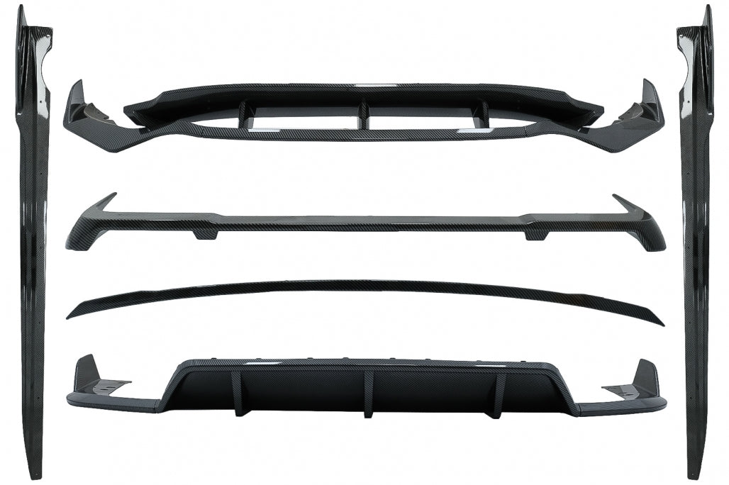 Aero Body Kit M-Tech Black Knight Carbon Fiber Look for BMW X5 G05 (2018-2022)