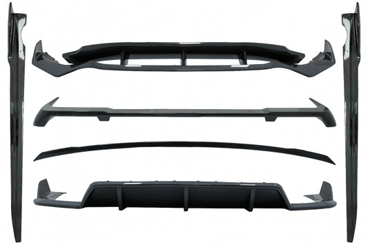 Aero Body Kit M-Tech Black Knight Carbon Fiber Look for BMW X5 G05 (2018-2022)