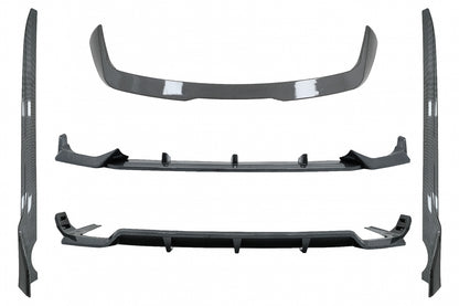 Aero Body Kit M-Tech Black Knight Design Carbon Fiber Look for BMW X7 G07 (2018-2022)