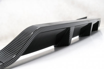 Aero Body Kit M-Tech Black Knight Design Carbon Fiber Look for BMW X7 G07 (2018-2022)