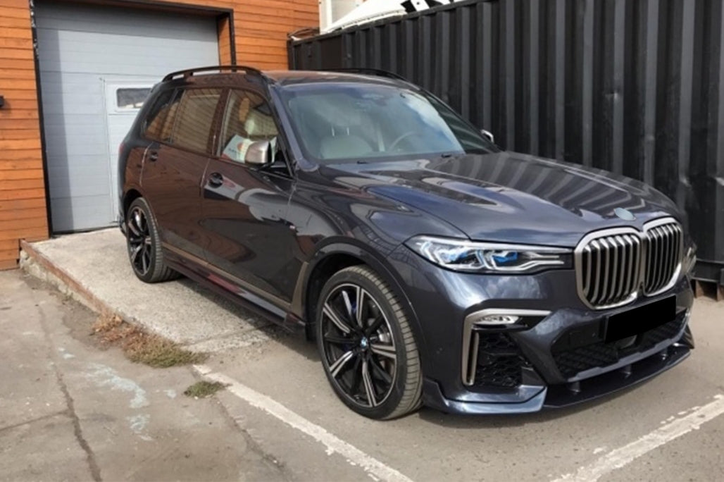 Aero Body Kit M-Tech Black Knight Design Carbon Fiber Look for BMW X7 G07 (2018-2022)