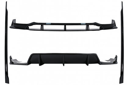 Aero Body Kit M-Tech Black Knight Design Piano Black for BMW X6 G06 (2019-03.2023)