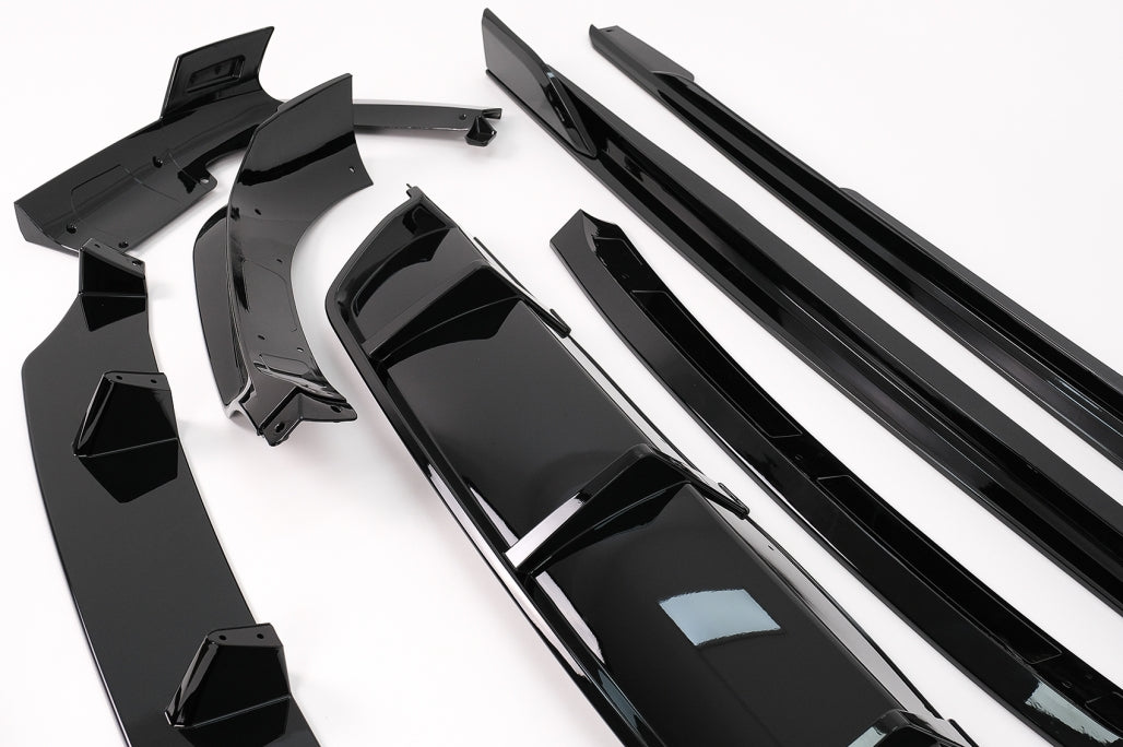 Aero Body Kit M-Tech Black Knight Design Piano Black for BMW X6 G06 (2019-03.2023)